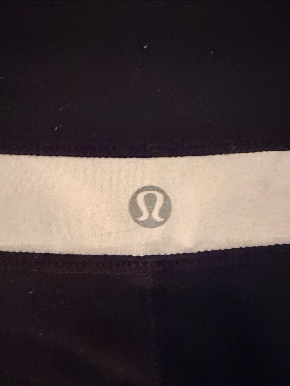 Lululemon Reversible black Yoga Pants